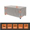 Modern Leisure Garrison Patio Ottoman/Coffee Table/Fire Pit Cover, Waterproof, 42 in. Lx22 in. Wx17 in. H, Granite 3122 - alternate 8